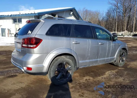 2018 Dodge Journey Crossroad from USA, damaged, VIN 3C4PDDGG2JT430517